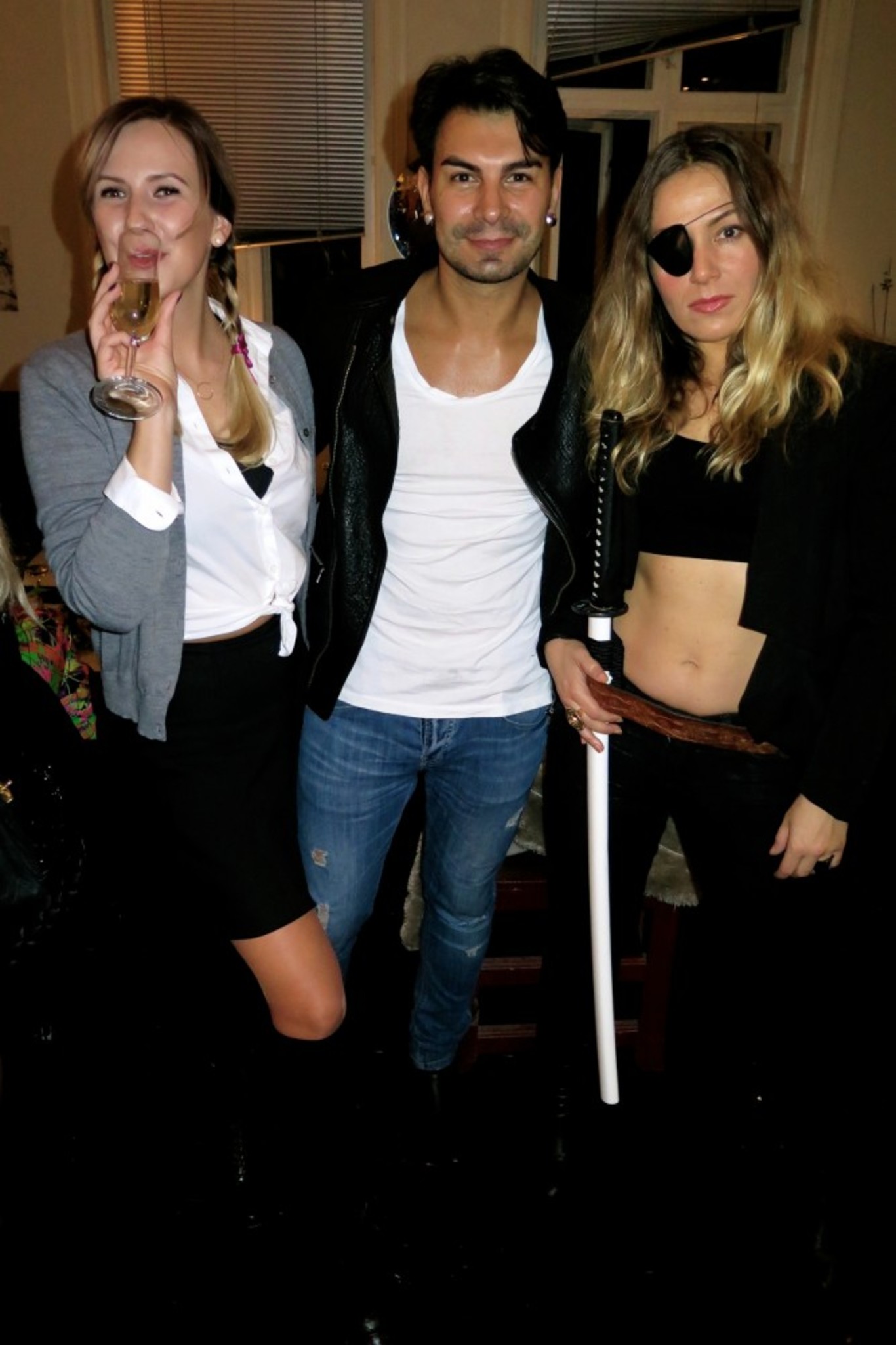 Britney Spears, George Michael and Kill Bill babe. 
