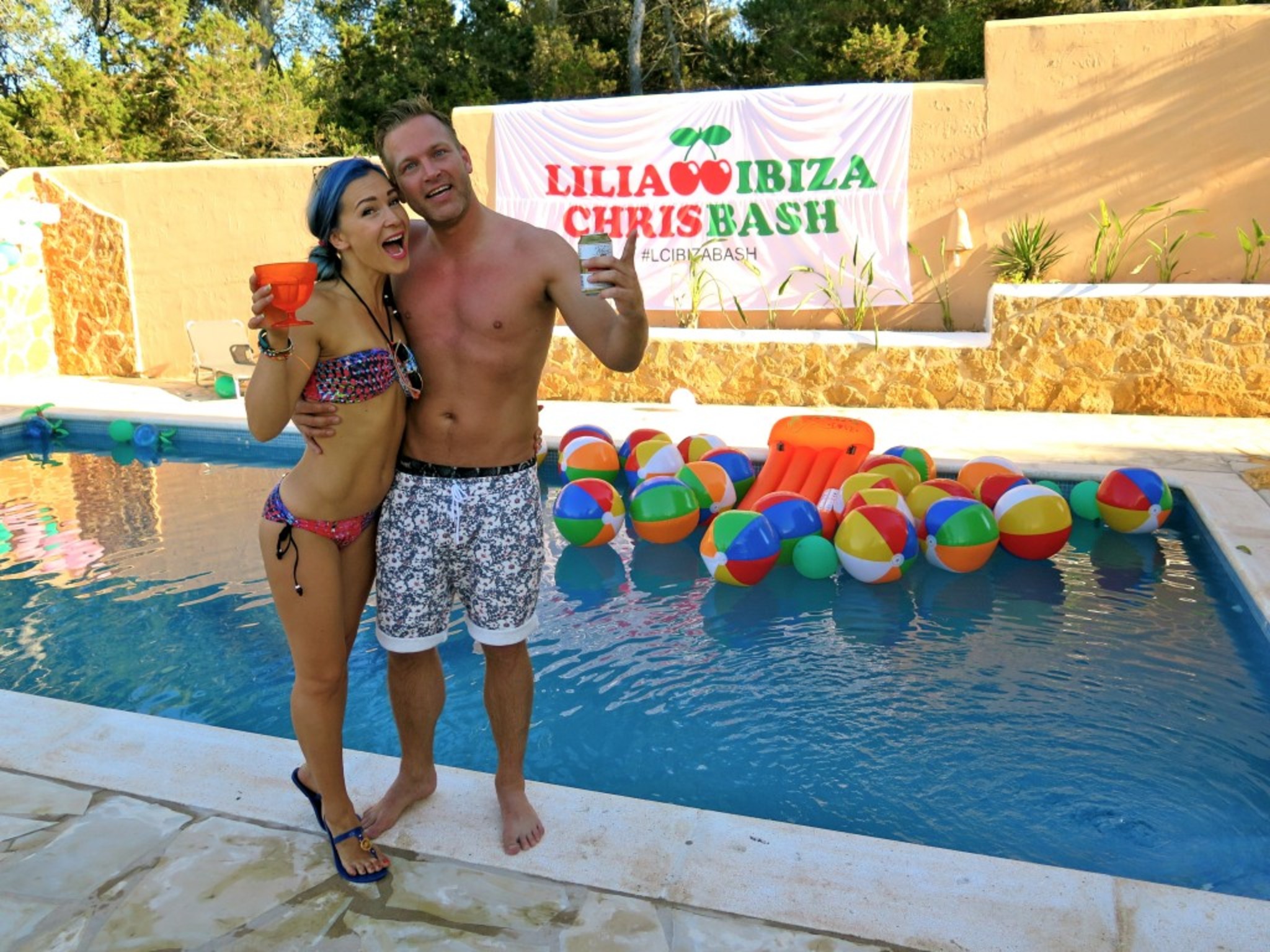 Happy Bday 2 us!!!!  Well, here are some updates from our BBQ Party at our Torre Pirata Villa! Cheers!